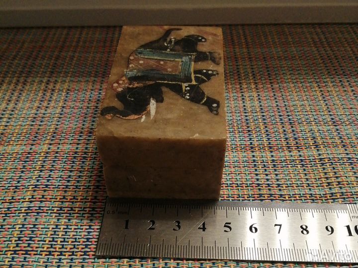 Шкатулка из натурального камня. Индия