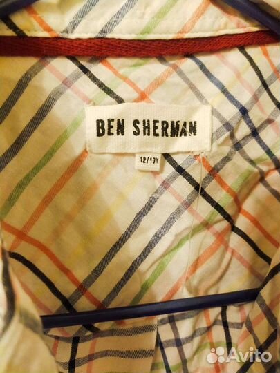 Рубашка на мальчика Ben Sherman новая 12-13 лет