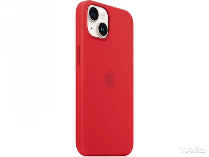 Клип-кейс iPhone 14 Silicone Case Soft Touch Красн