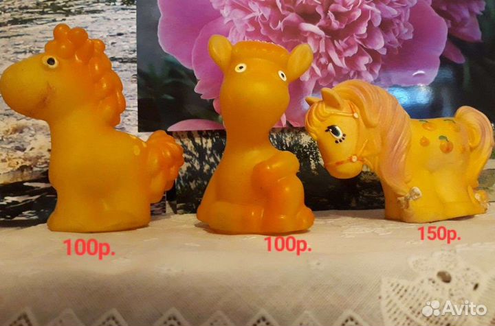 Резиновые игрушки СССР