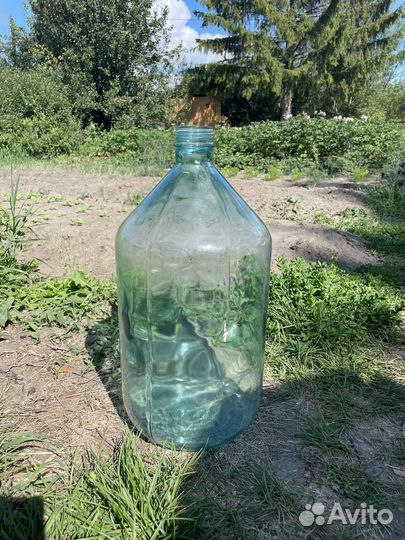 Бутылка стеклянная 20 литров
