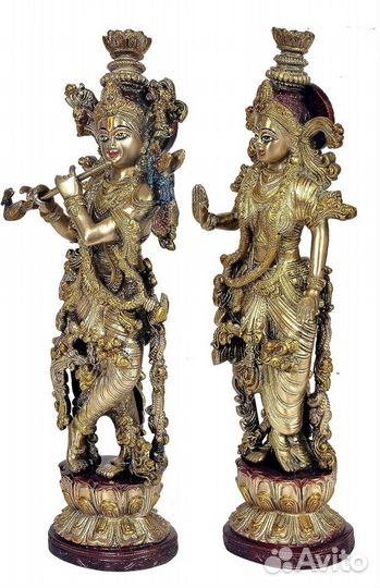 Статуэтка Радха и Кришна.(Индия)