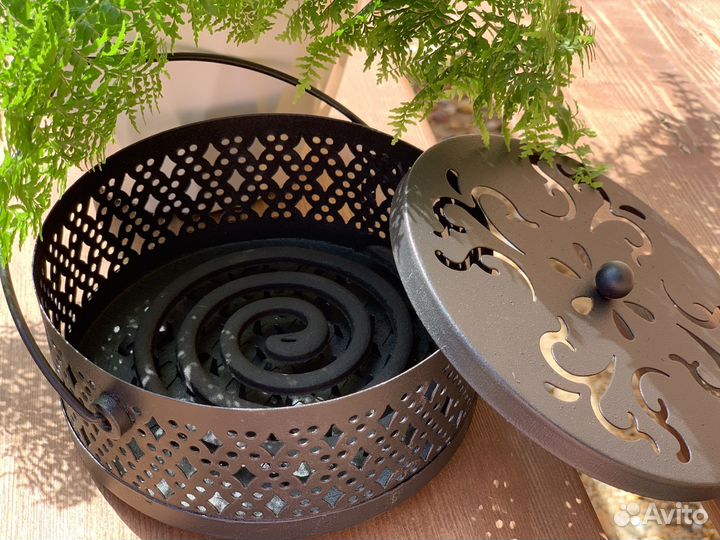 Подставка для спиралей от насекомых и благовоний