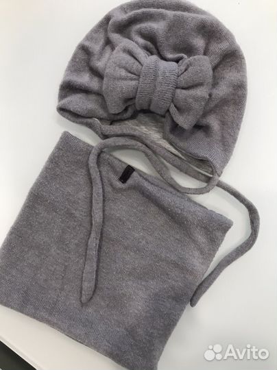 Шапка и снуд для девочки