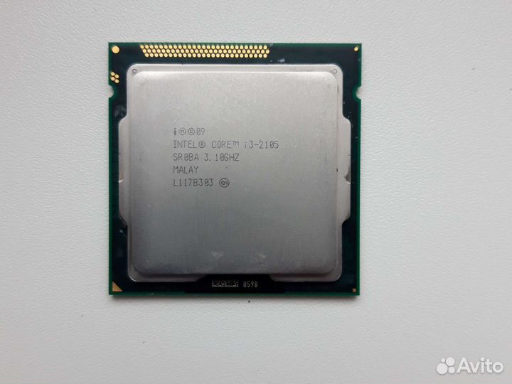Процессор intel core i3-2105