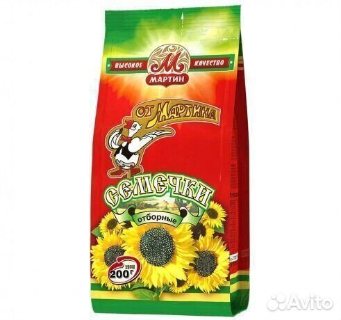 Семечки От Мартина Отборные 200 г
