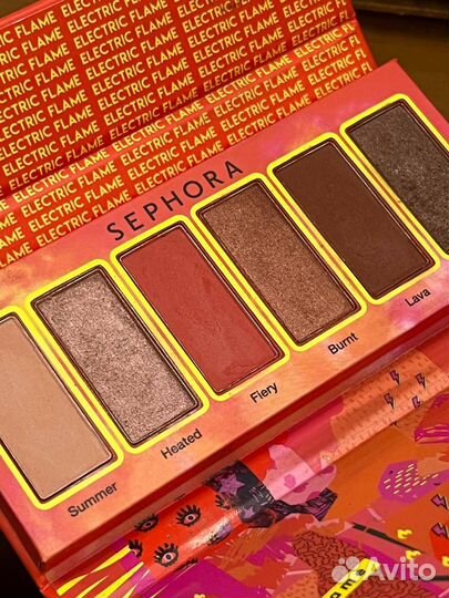 Палетка теней lime crime/sephora пудра icon skin