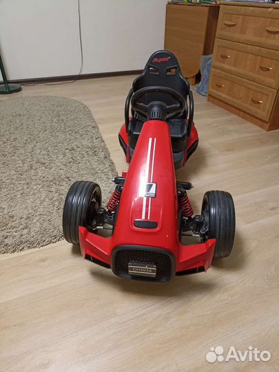 Детский электромобиль Go Kart Red