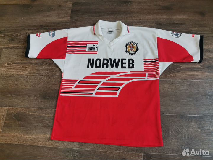 Регбийка Wigan Warriors Puma,Оригинал Винтаж