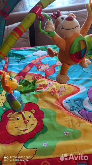 Развивающий коврик tiny love