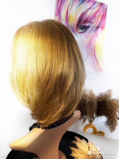 Накладка из натуральных волос