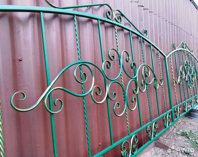 Кованныйе заборы