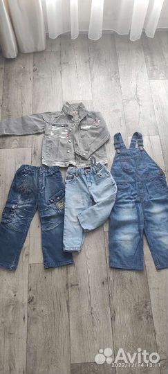 Джинсы для мальчика в хорошем состоянии