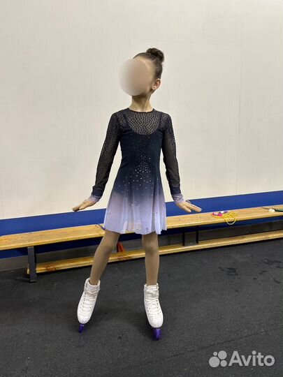 Костюм / платье для фигурного катания 128-134-140