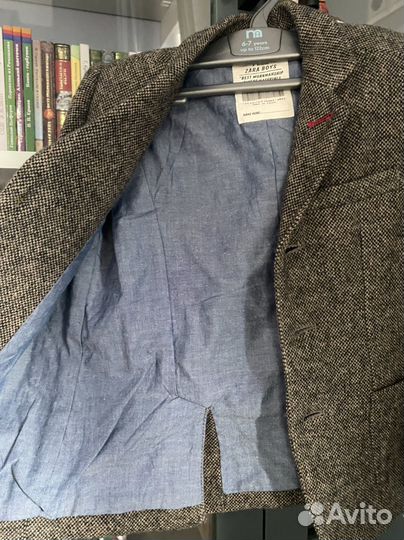 Пиджак zara для мальчика 104см