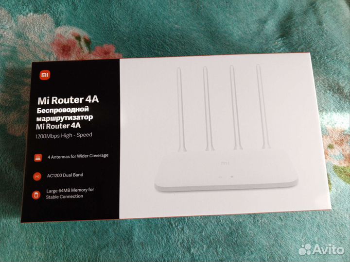 Роутер Xiaomi Mi Router 4A White (Оригинал, Новый)