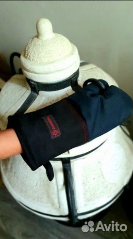 Прихватка-варежка огнестойкая с арамидными волокна