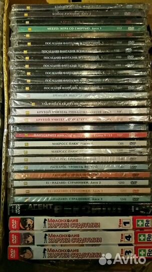 Анимэ на DVD лицензия,подарочные издания