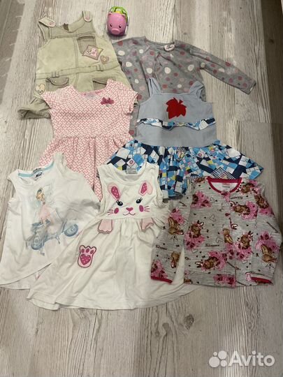 Вещи для девочки 86 92