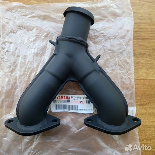 Впускной патрубок коллектора снегохода YamahaVK540