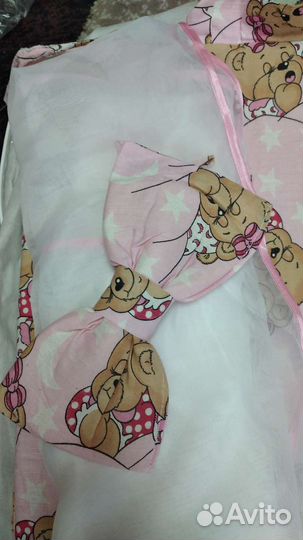 Набор в детскую кроватку на брони до 10го