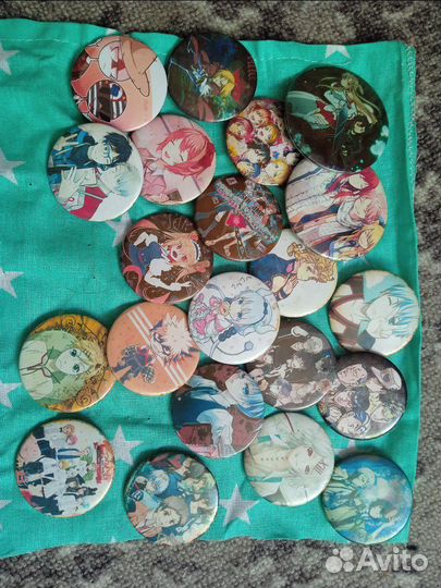 Значки аниме