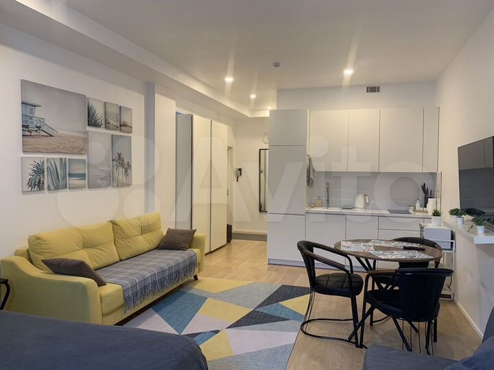 1-к. квартира, 35 м², 1/4 эт.