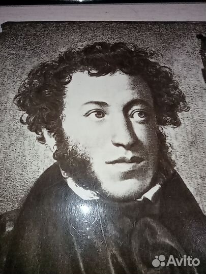 Фотопортрет Пушкин А. С. под палех Музфонд