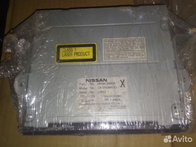 28184JN90A Nissan Проигрыватель CD/DVD