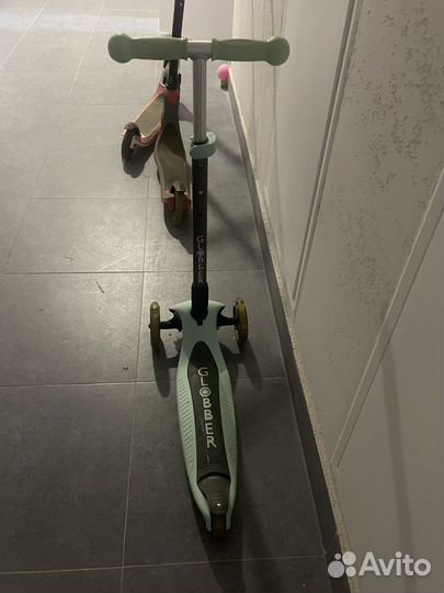 Самокат трехколесный globber