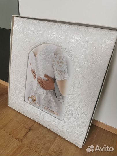 Свадебный альбом для фотографий, фотоальбом