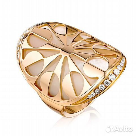 Кольцо Bvlgari Intarsio