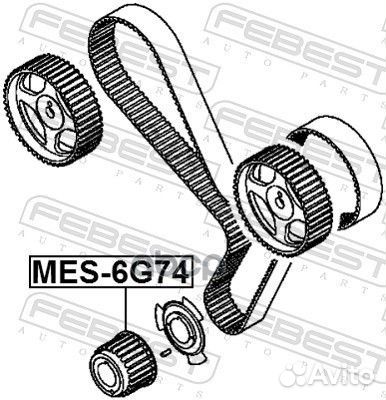 Шестерня коленвала MES6G74 Febest