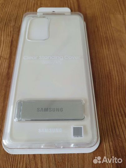 Чехол оригинал Samsung A72 Clear Standing, s cover