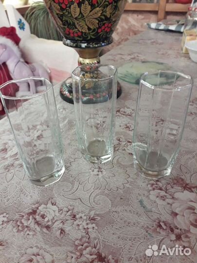 Рюмки, стопки, фужеры, стаканы СССР