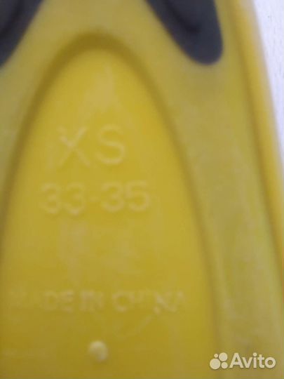 Ласты детские 33