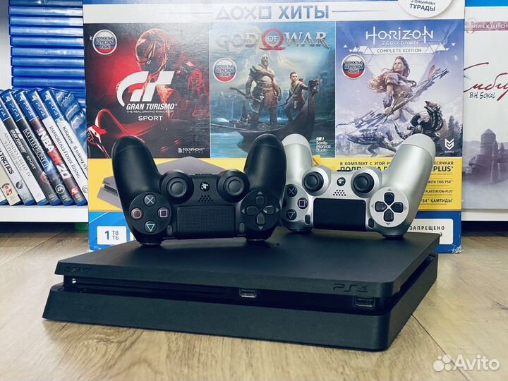 Sony PS4 Slim 1TB 3V Состояние новой