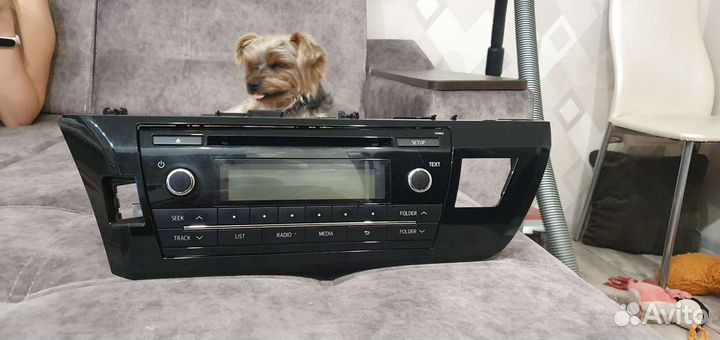 Штатная магнитола Toyota Corolla 2014