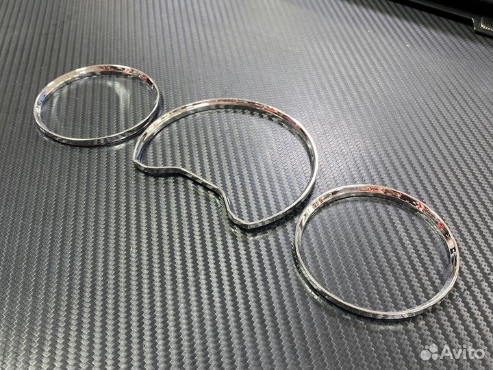Кольца в щиток приборов Mercedes w210 1995-1999