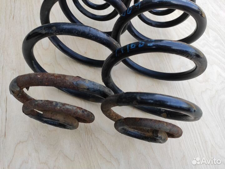 Пружины задние на Opel Asrta J OPC