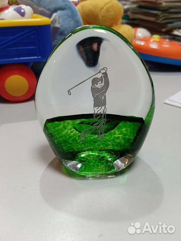 Пресс-папье из стекла scottish borders art glass