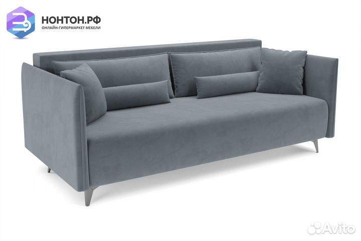 Диван тик-так Майами серый