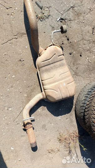 Глушитель,резонатор. Volkswagen Passat B7.Седан