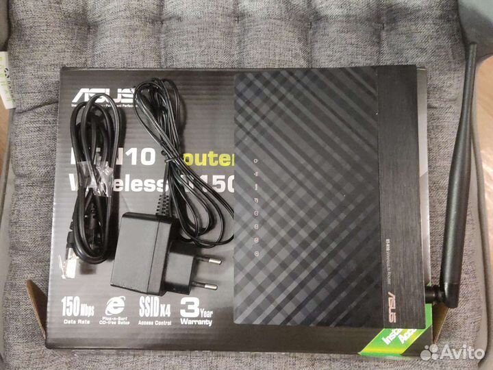 Wifi роутер asus RT-N10