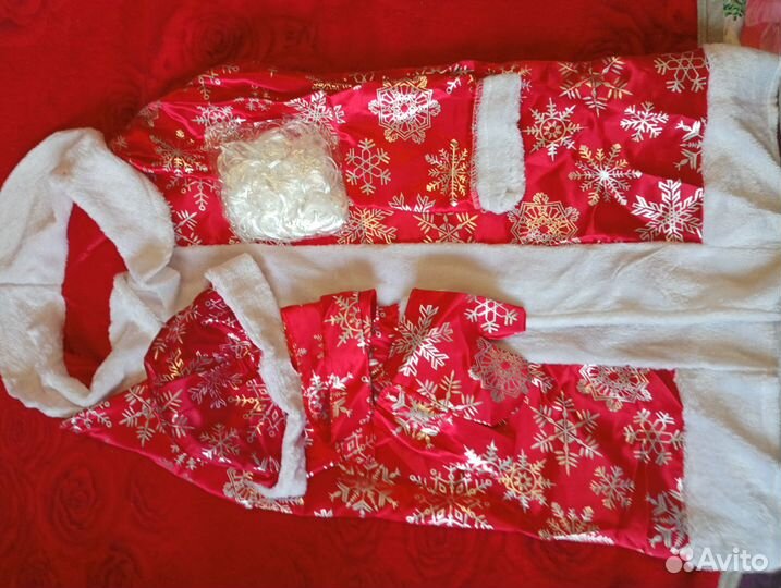 Костюм деда мороза и снегурочки