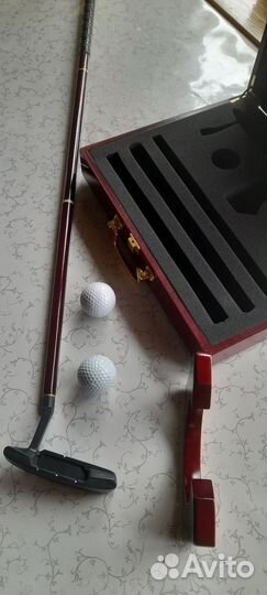 Набор для Гольфа в деревянном кейсе