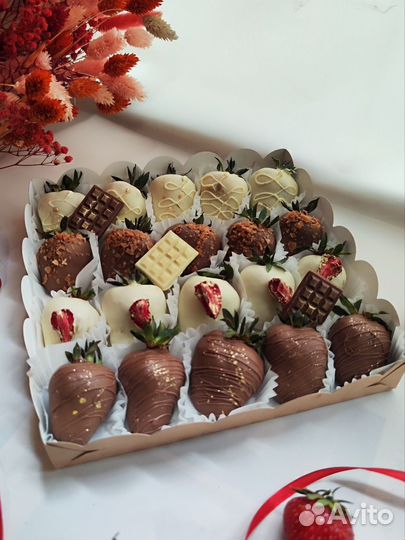Клубника в шоколаде