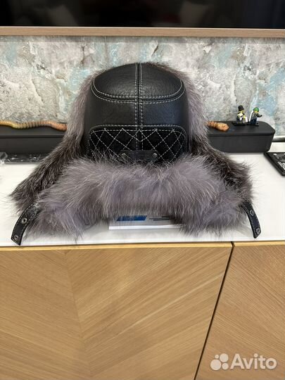 Шапка мужская песцовая