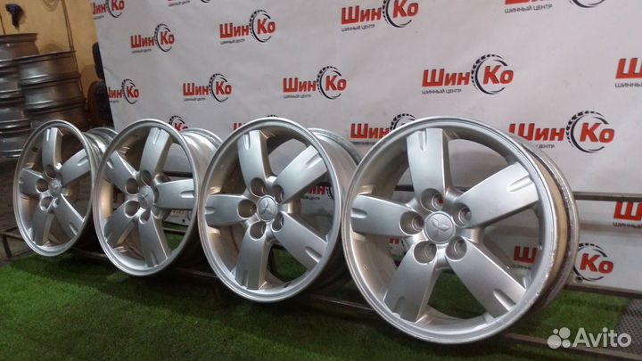 2467) К-кт дисков ориг литых R17 mitsubishi 5х114