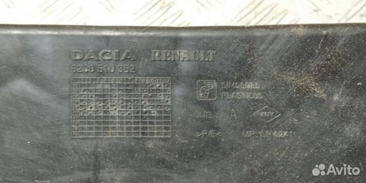 Кронштейн Renault Logan 2005 2014